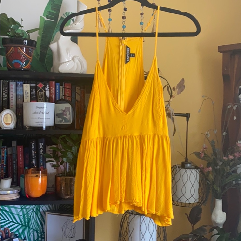 Yellow Tank Top